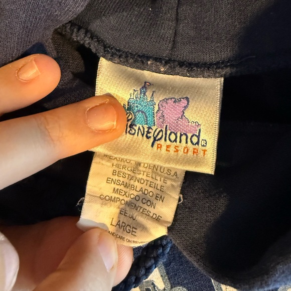 Vintage Disney Navy Blue Hoodie - Picture 2 of 3
